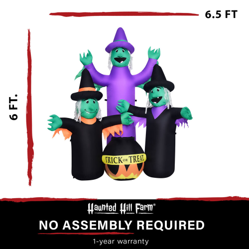 Haunted Hill Farm HIWITCHTRIO061-L - 3